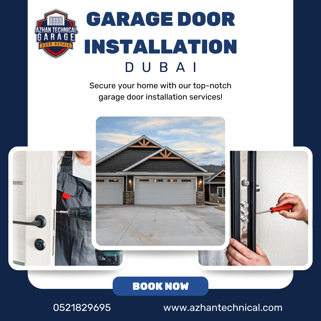 Safe and Luxurious Option for Garage Door Installation Dubai